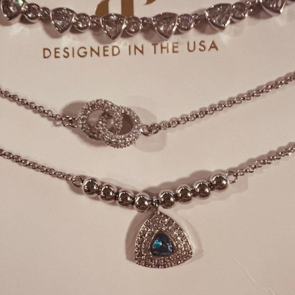 RBP7702 GOOD VIBES ONLY LUXE LAYER NECKLACE SET
